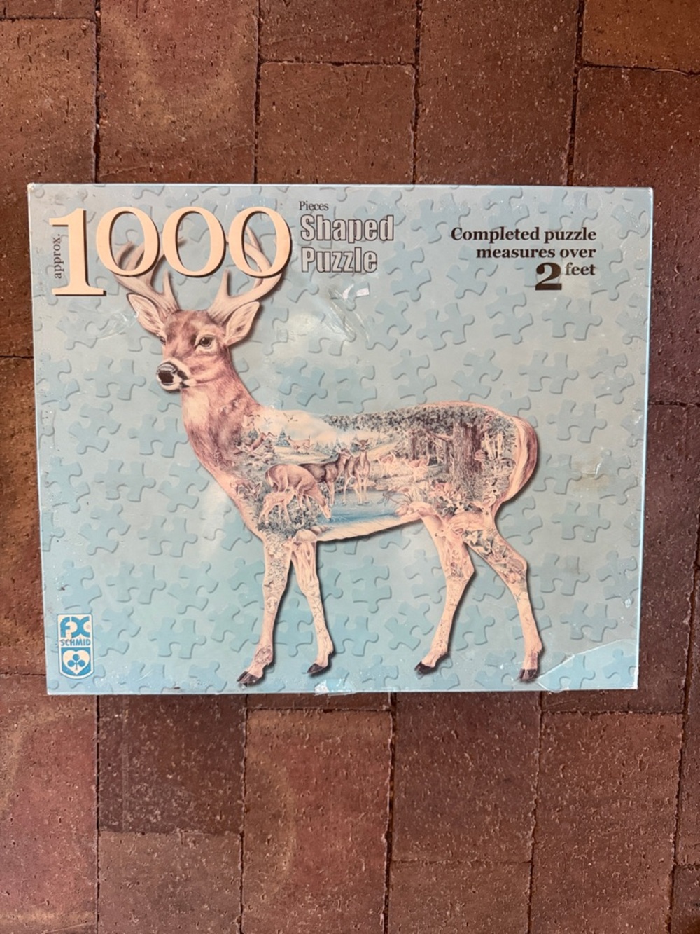 1000-Piece FX Schmid Shaped Deer Puzzle